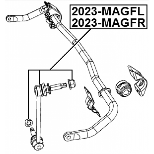 2023-MAGFL - Länk, krängningshämmare 