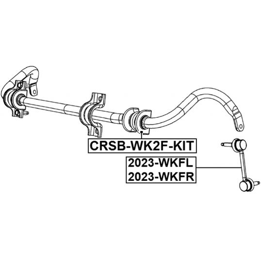 2023-WKFL - Rod/Strut, stabiliser 