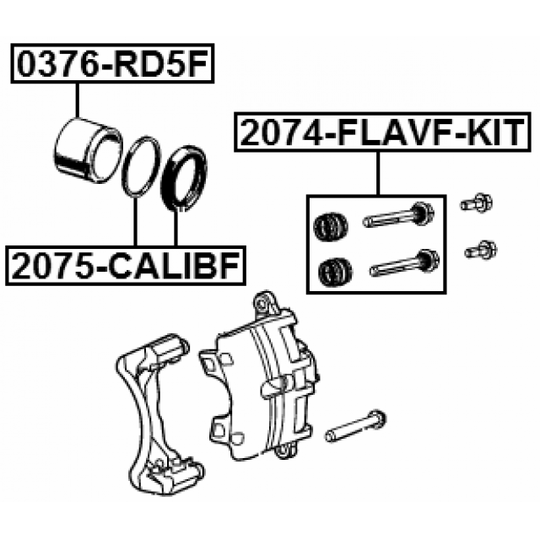 2074-FLAVF-KIT - Styrtapp, bromsok 