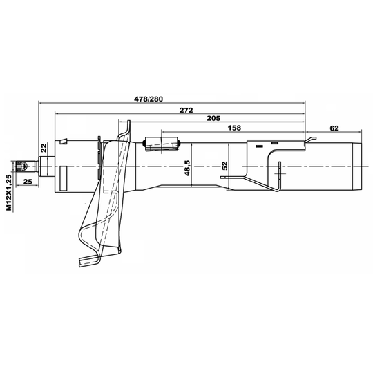 21110-006F-KIT - Shock Absorber 