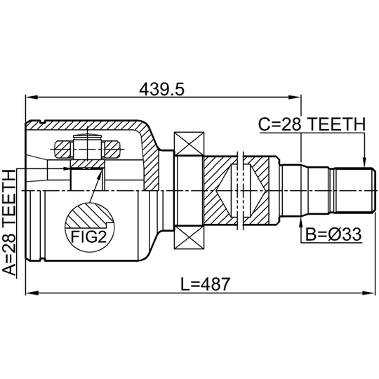 2111-AWF21RH - Nivelsarja, vetoakseli 