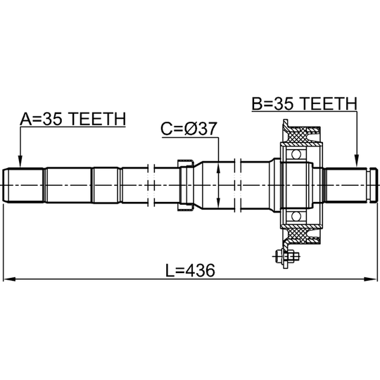 2112-ESC - Vetoakseli 