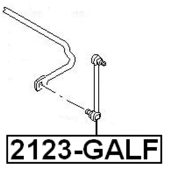 2123-GALF - Rod/Strut, stabiliser 