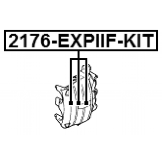 2176-EXPIIF-KIT - Kolv, bromsok 