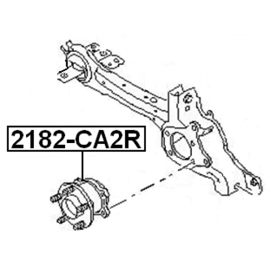 2182-CA2R - Wheel Hub 