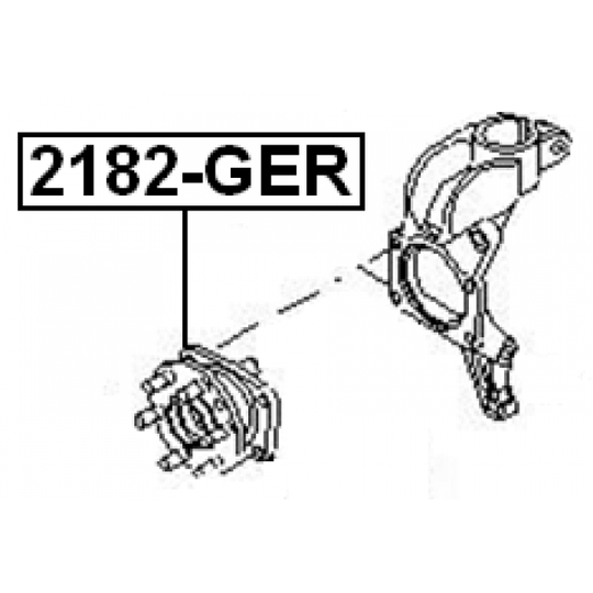 2182-GER - Wheel Hub 