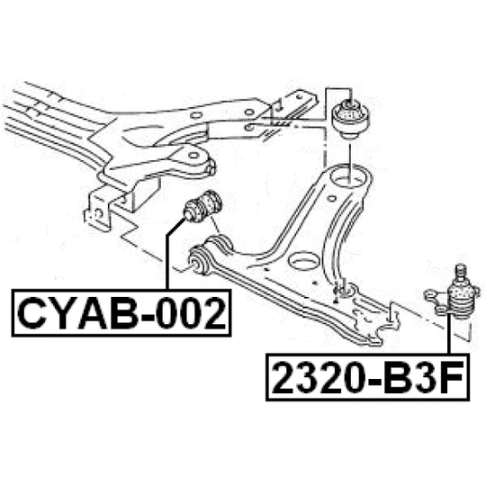 2320-B3F - Kande / juhtliigend 