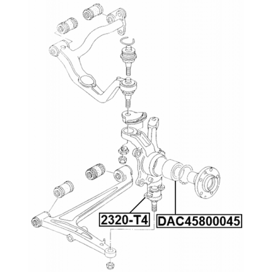 2320-T4 - Ball Joint 
