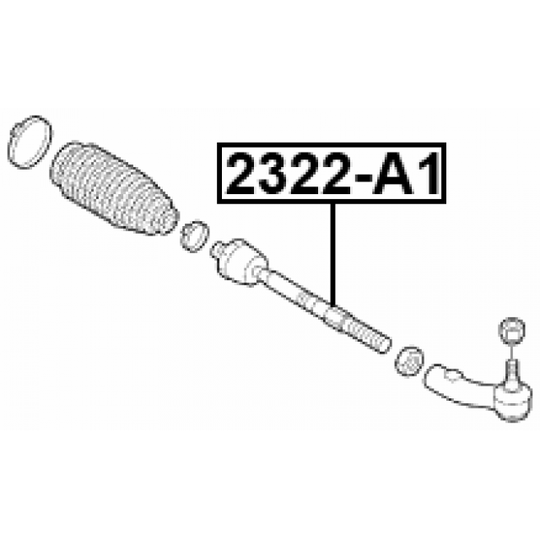 2322-A1 - Sisemine rooliots, roolivarras 
