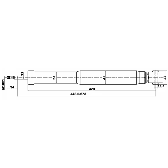 23655642R - Shock Absorber 