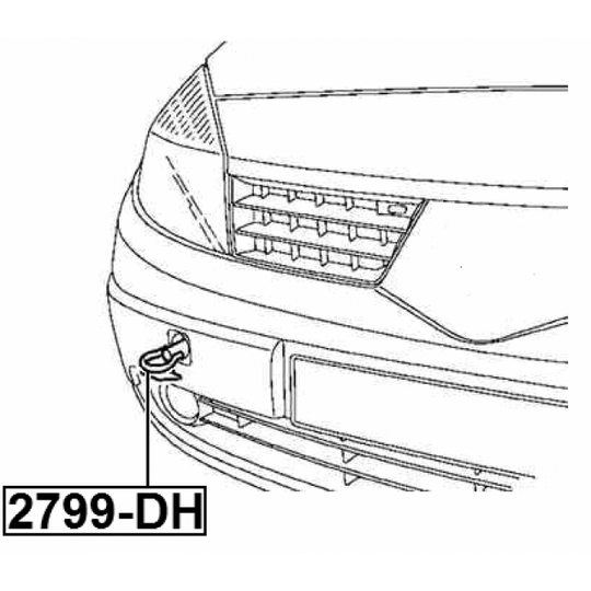 2799-DH - Koukku 