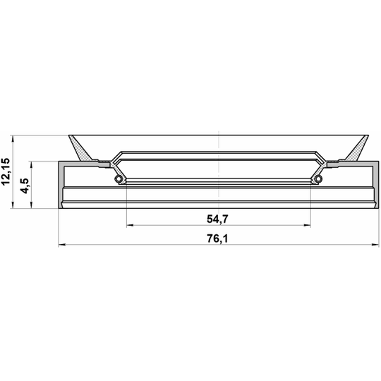 5776611 - Seal Ring, wheel hub 