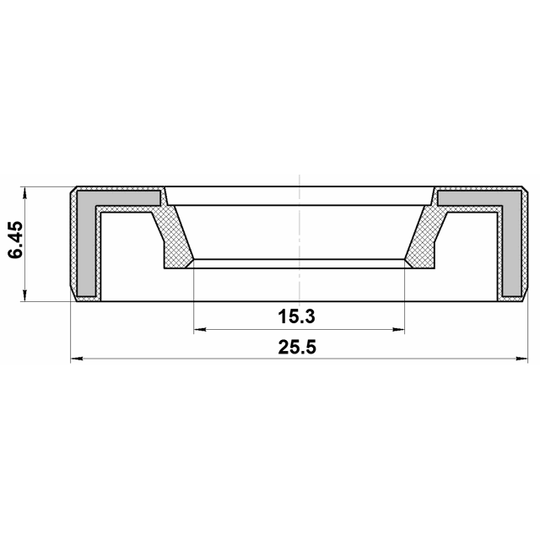 95AAY-16250606X - Oil Seal, manual transmission 