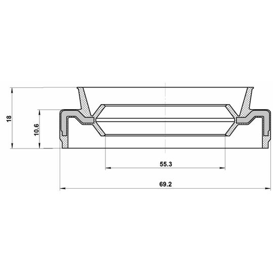 95EAY-57691118X - Seal, drive shaft 