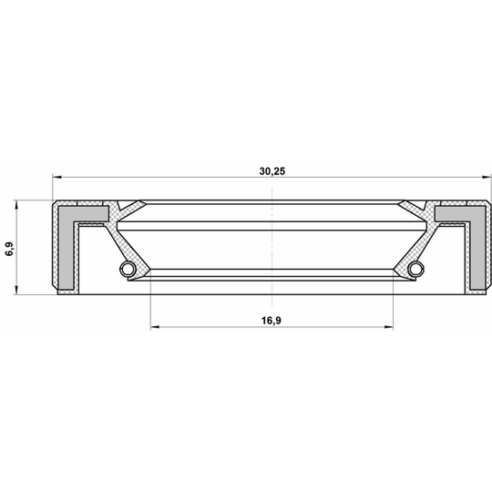 95GAY-18300707R - Packning, oljepump 