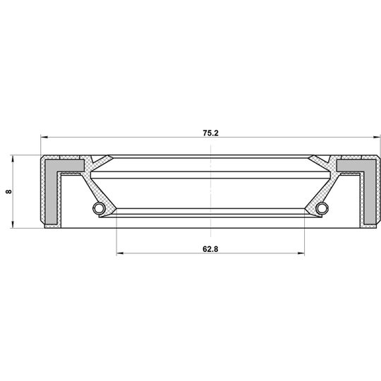 95GAY-64750808C - Seal, drive shaft 