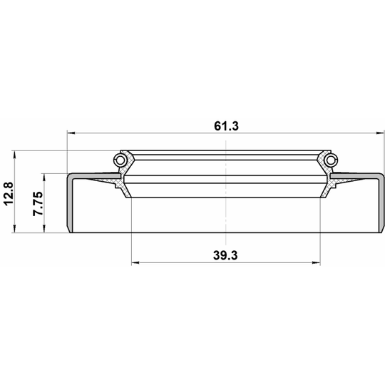 95GDW-41610813L - Seal, drive shaft 