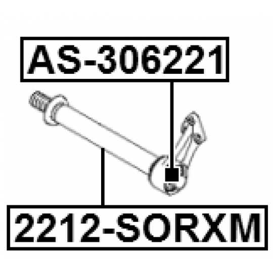 AS-306221 - Bearing, drive shaft 