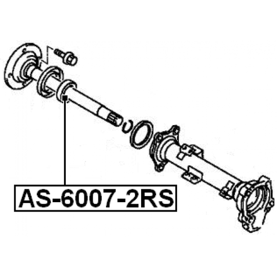AS-6007-2RS - Bearing 