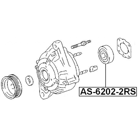 AS-6202-2RS - Bearing 