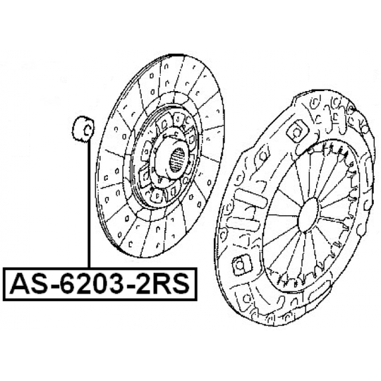 AS-6203-2RS - Bearing 