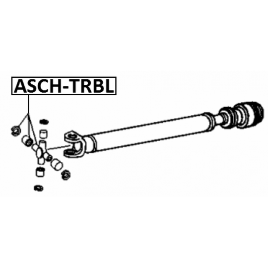 ASCH-TRBL - Joint, propshaft 