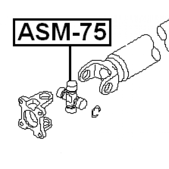 ASM-75 - Nivel, pitkittäisakseli 