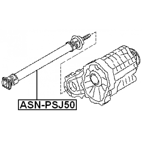 ASN-PSJ50 - kardaan, sillaajam 