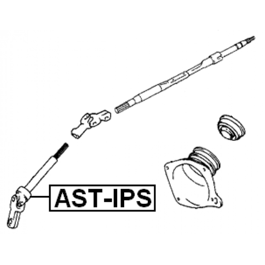 AST-IPS - Steering Shaft 