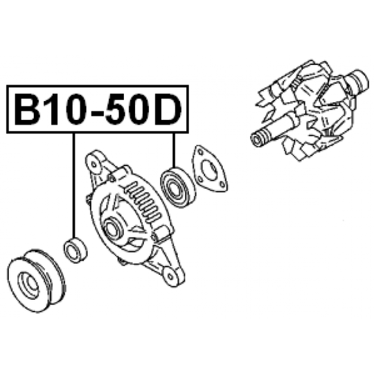 B10-50D - Bearing 