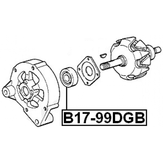 B17-99DGB - Bearing 