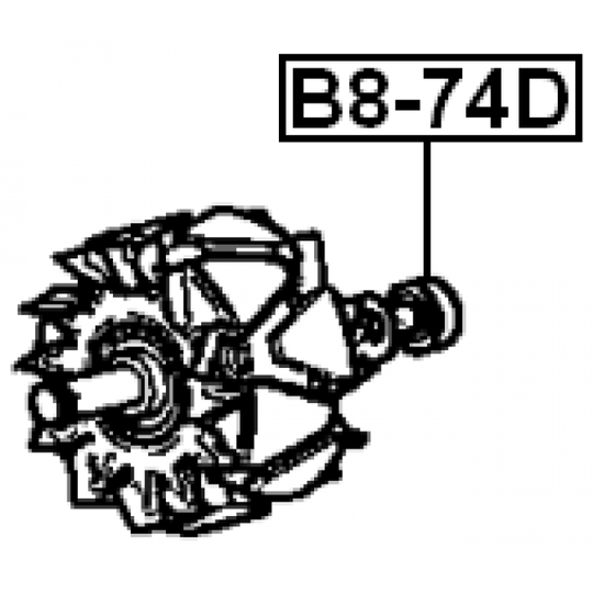 B8-74D - Bearing 