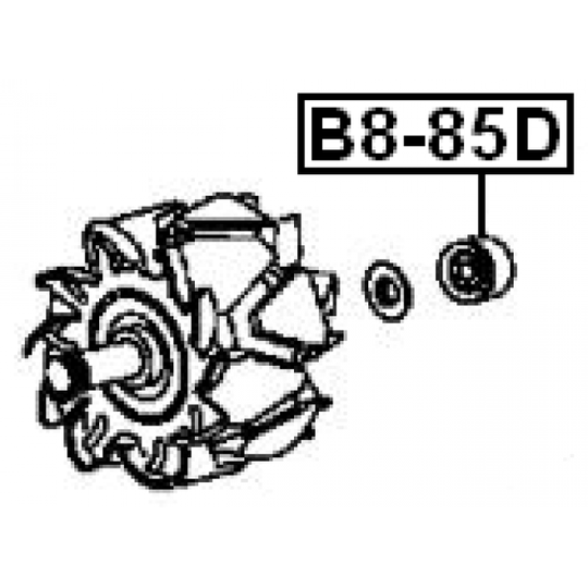 B8-85D - Bearing 