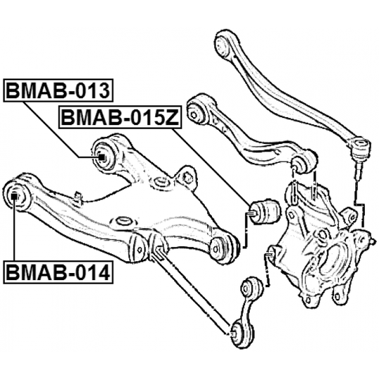 BMAB-014 - Länkarmsbussning 