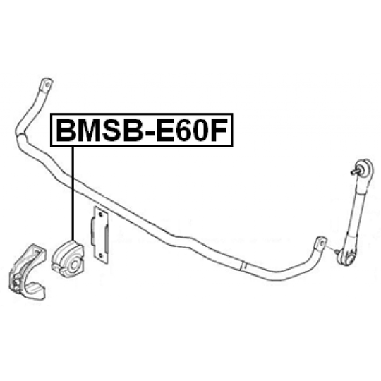 BMSB-E60F - Stabiliser Mounting 