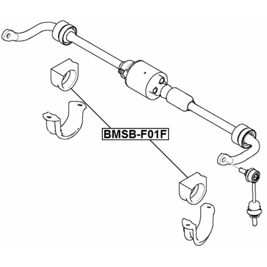 BMSB-F01F - Stabiliser Mounting 