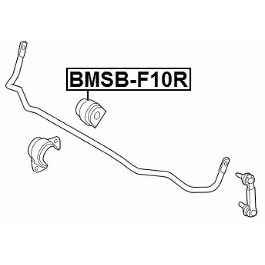 BMSB-F10R - Stabiliser Mounting 