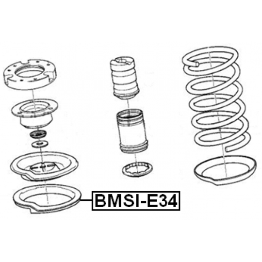 BMSI-E34 - Fjäderbricka 