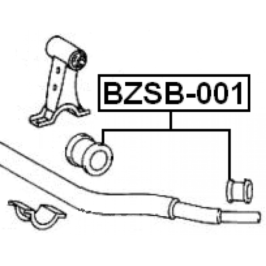BZSB-001 - Stabiliser Mounting 