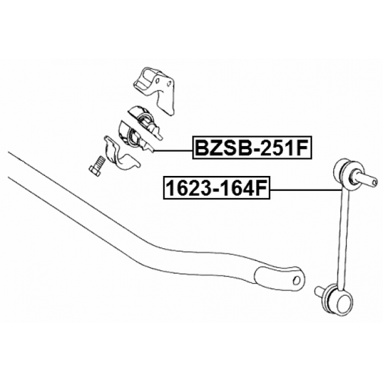 BZSB-251F - Stabiliser Mounting 