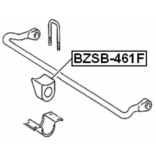 BZSB-461F - Stabiliser Mounting 