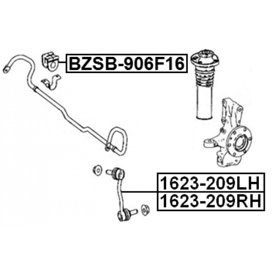 BZSB-906F16 - Laagripuks, stabilisaator 