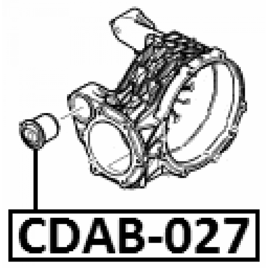 CDAB-027 - Mounting, differential 