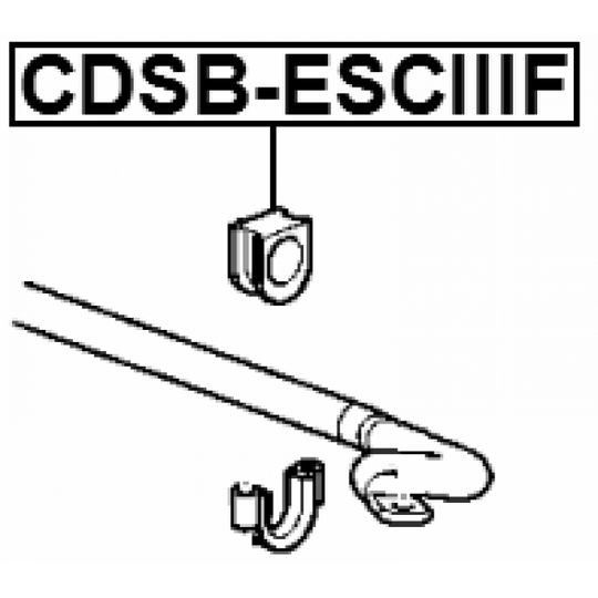 CDSB-ESCIIIF - Stabiliser Mounting 