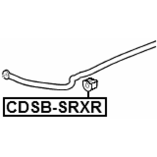 CDSB-SRXR - Stabiliser Mounting 