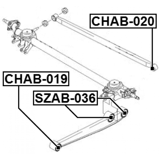 CHAB-019 - Länkarmsbussning 