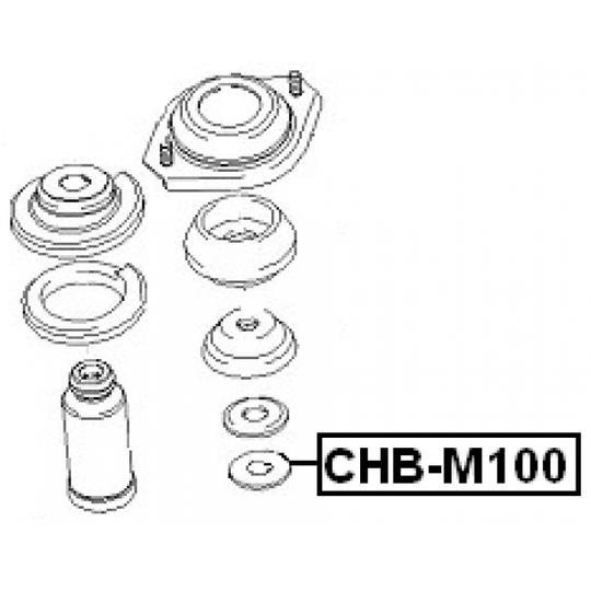 CHB-M100 - Laager, amorditugilaager 