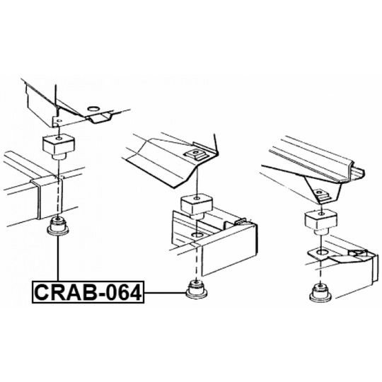 CRAB-064 - Akselinripustus 