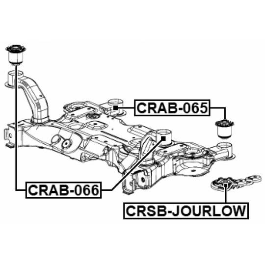 CRAB-065 - Kinnitus, sillatala 