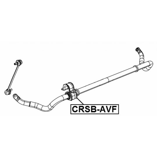 CRSB-AVF - Stabiliser Mounting 